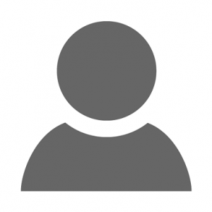 Gray user avatar silhouette