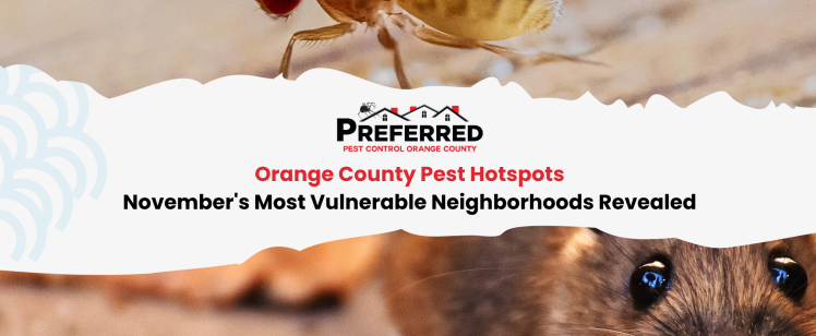 Orange County Pest Hotspots web banner