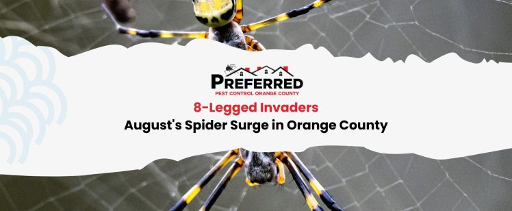 8-Legged Invaders: August’s Spider Surge in Orange County