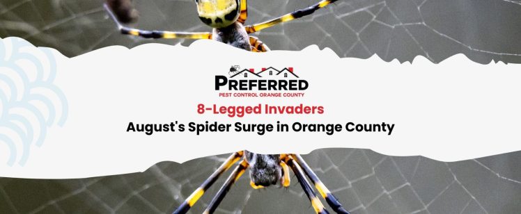 8-Legged Invaders: August’s Spider Surge in Orange County