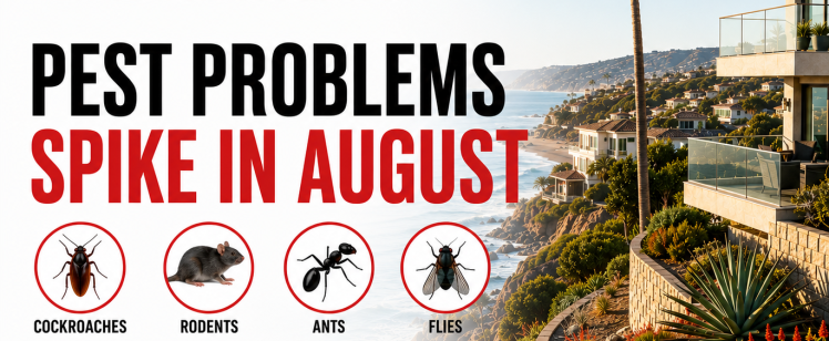 August Heat Wave Triggers Pest Crisis in Orange County Coastal Communities – Newport Beach to San Clemente Faces Unprecedented Activity