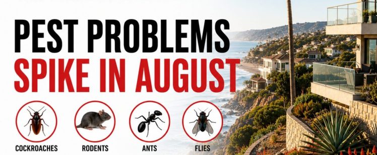 August Heat Wave Triggers Pest Crisis in Orange County Coastal Communities – Newport Beach to San Clemente Faces Unprecedented Activity